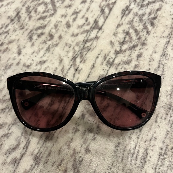 Coach Accessories - Coach Black and Brown Sunglasses